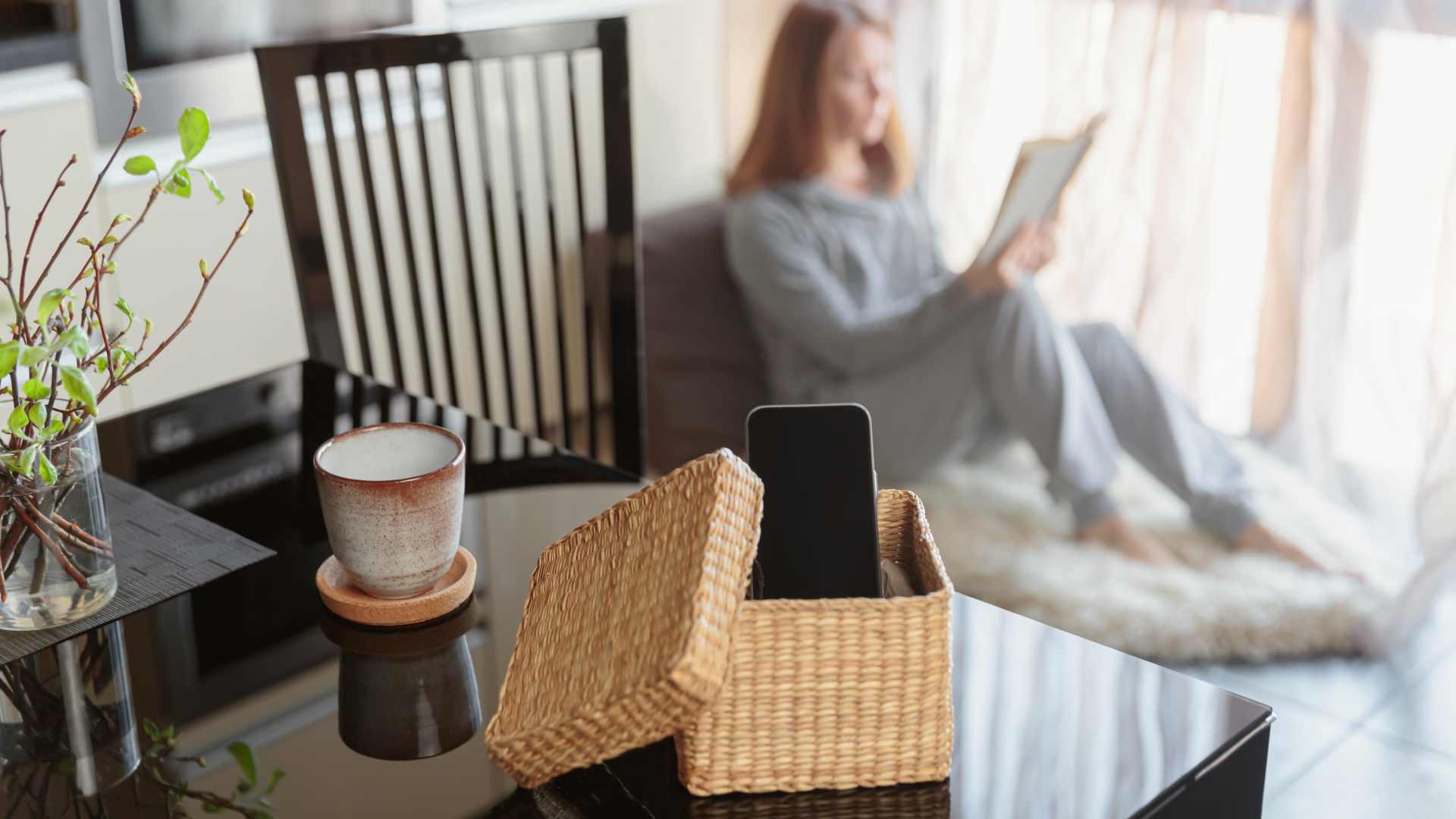 femme en pleine lecture