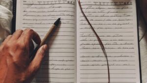 Carnet d'écriture